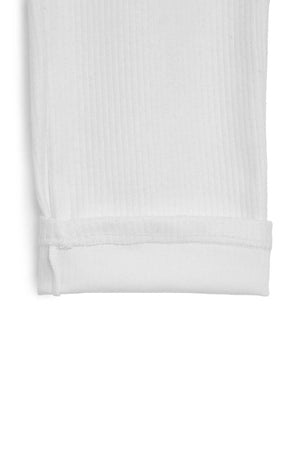 Ekru Geniş Paça Beli Lastikli Kışlık Çocuk Eşofman Altı - MMETALIC