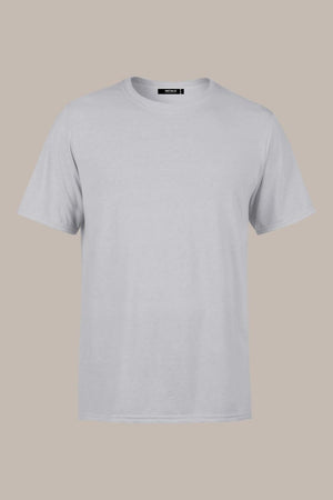 Erkek Çok Renkli T-Shirt Regular Fit Rahat Kesim Bisiklet Yaka 3'lü Basic Tişört Paketi - MMETALIC
