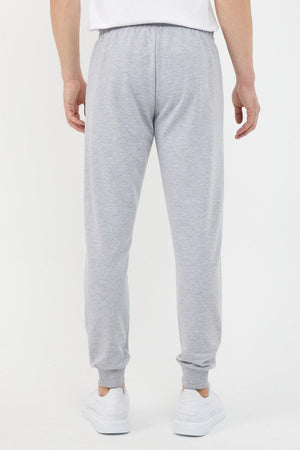 Erkek Regular Fit Rahat Kesim Beli Bağcıklı Jogger Cepli Lastikli Paça Siyah Eşofman Altı - MMETALIC