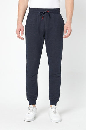 Erkek Siyah Slim Fit Mevsimlik Eşofman Altı MTLC8442 - MMETALIC