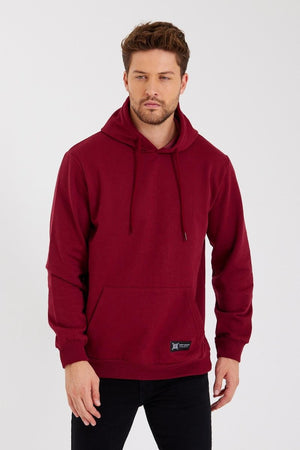 Kanguru Cepli Kapüşonlu İçi pamuklu Erkek Sweatshirt - MMETALIC
