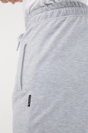 METALIC Erkek Lacivert Düz Paça Cep Fermuar Detaylı Rahat Kesim Eşofman Altı MTLC046 - MMETALIC