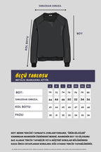 Erkek Antrasit Basic Bisiklet Yaka Sweatshirt - MMETALIC