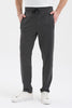 Erkek Antrasit Fermuar Cepli Beli Lastikli Dalgıç Kumaş Düz Paça Rahat Pamuklu Jogger Eşofman Altı