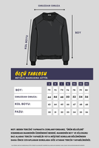 Erkek Basic Bisiklet Yaka Haki Sweatshirt - MMETALIC