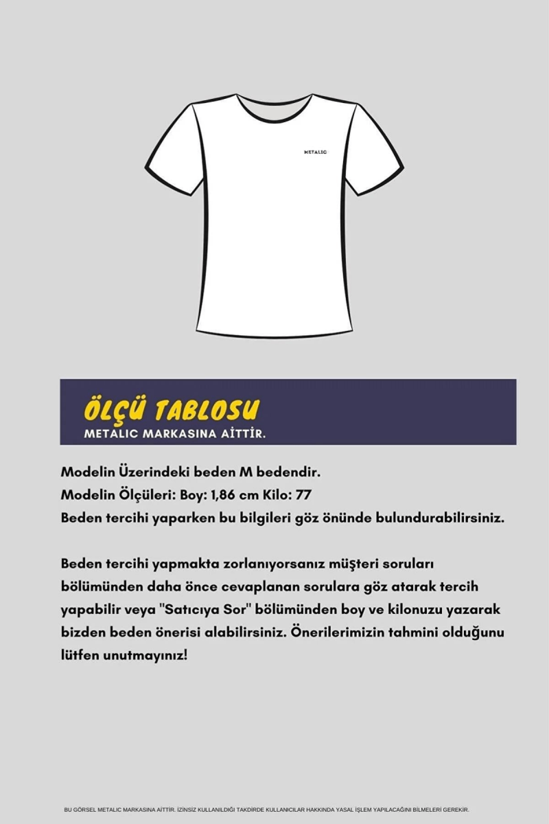 Erkek Çok Renkli T-Shirt Regular Fit Rahat Kesim Bisiklet Yaka 5'li Basic Tişört Paketi - MMETALIC