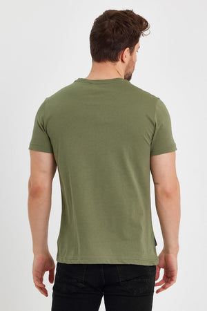Erkek Çok Renkli T-Shirt Regular Fit Rahat Kesim Bisiklet Yaka Basic Tişört - MMETALIC