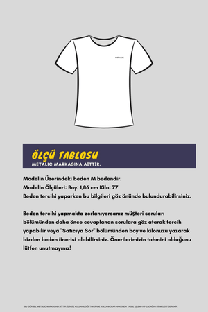 Erkek Çok Renkli T-Shirt Regular Fit Rahat Kesim Bisiklet Yaka Basic Tişört - MMETALIC