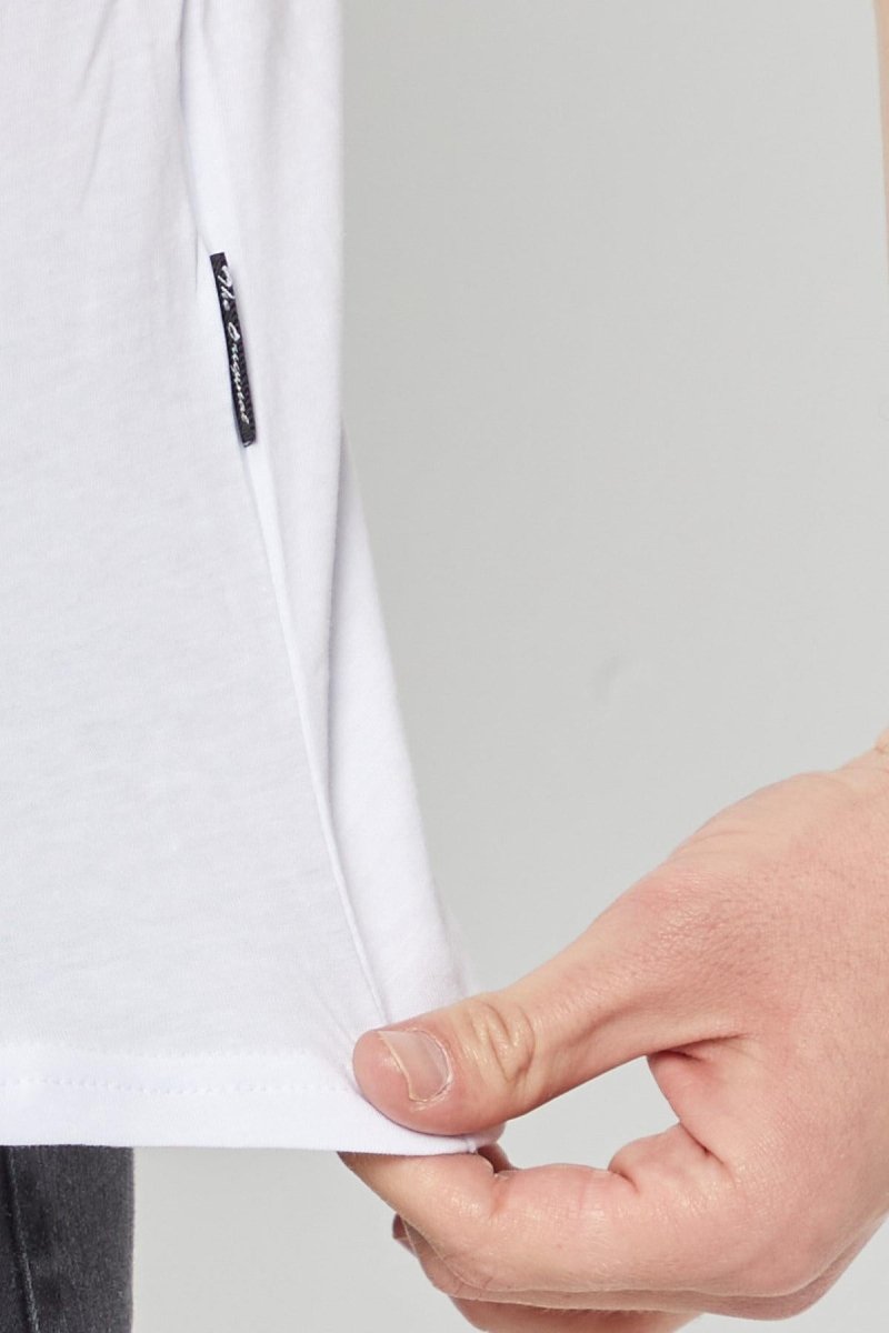 Erkek Çok Renkli T-Shirt Regular Fit Rahat Kesim V Yaka 5'li Basic Tişört Paketi - MMETALIC