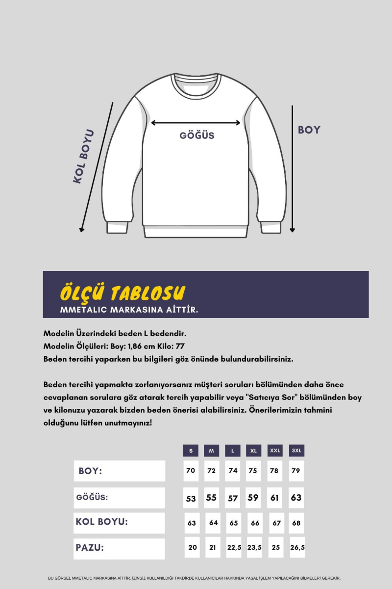 Erkek Kapüşonlu Cepli Regular Fit Sweatshirt - MMETALIC