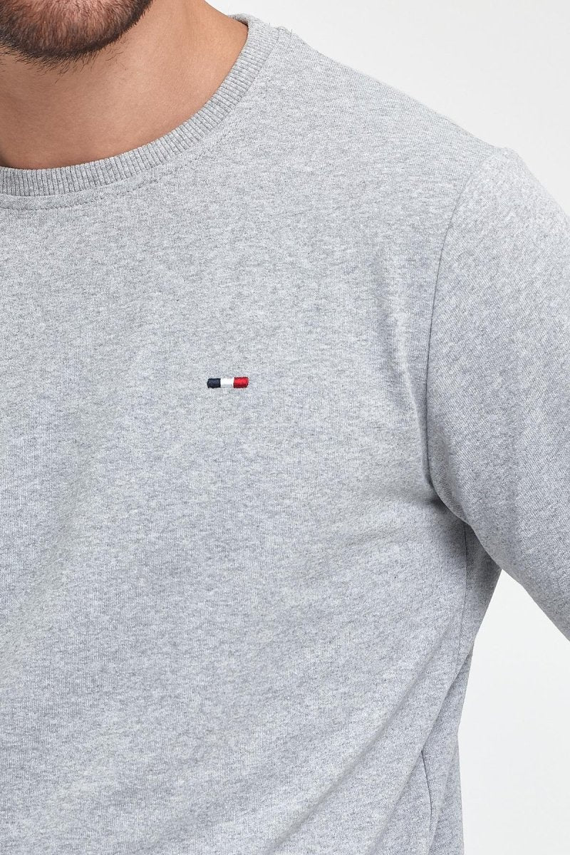 Erkek Kapüşonlu Cepli Regular Fit Sweatshirt - MMETALIC