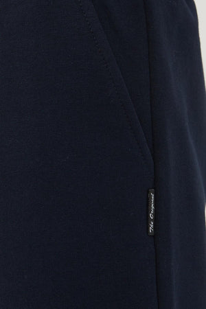 Erkek Regular Fit Rahat Kesim Beli Bağcıklı Jogger Cepli Lastikli Paça Siyah Eşofman Altı - MMETALIC