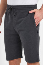 Erkek Regular Fit Yanları Cepli Rahat Kesim Şort - MMETALIC