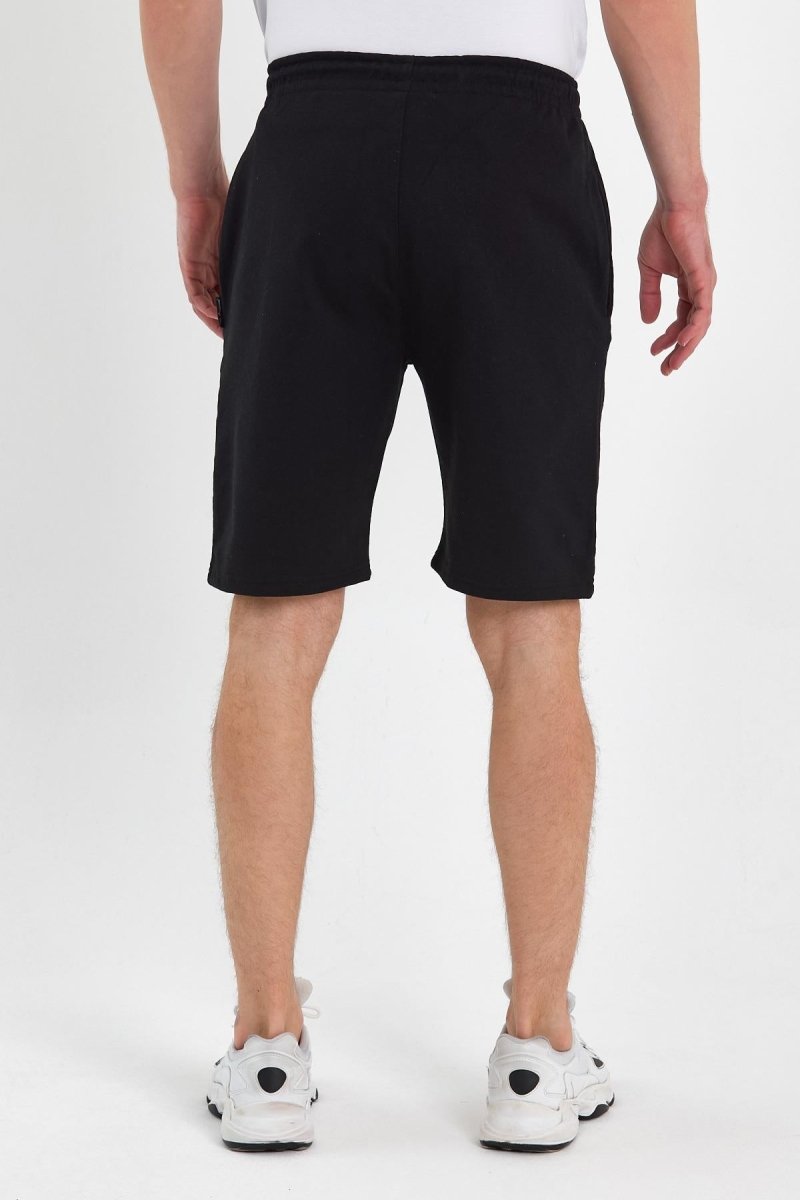 Erkek Regular Fit Yanları Cepli Rahat Kesim Şort - MMETALIC