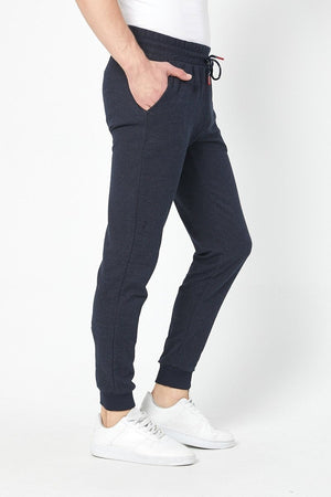 Erkek Siyah Slim Fit Mevsimlik Eşofman Altı MTLC8442 - MMETALIC