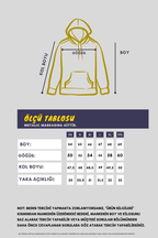 Kadın Siyah Kapüşonlu Basic Örme Sweatshirt - MMETALIC