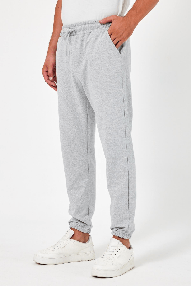 Kalın Siyah - Lacivert - Gri - Antrasit Erkek 4'lü Eşofman Altı Jogger Arka Cepli Lastik Paça Regular Fit Şardonsuz - MMETALIC