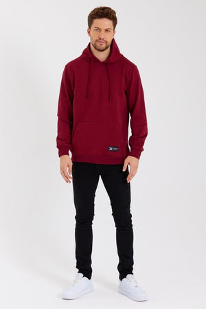 Kanguru Cepli Kapüşonlu İçi pamuklu Erkek Sweatshirt - MMETALIC