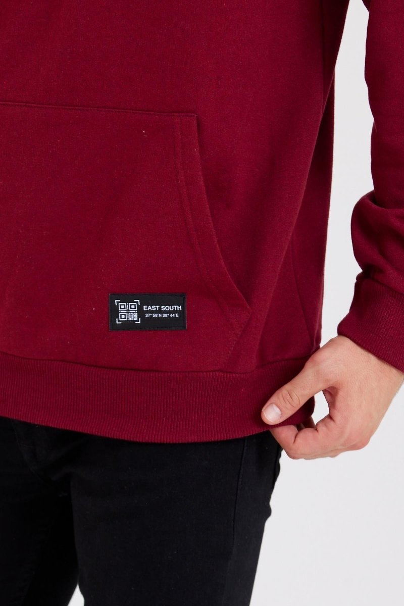 Kanguru Cepli Kapüşonlu İçi pamuklu Erkek Sweatshirt - MMETALIC