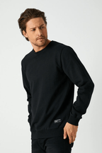 Metalic Erkek Basic Bisiklet Yaka Sweatshirt MTLC047 - MMETALIC