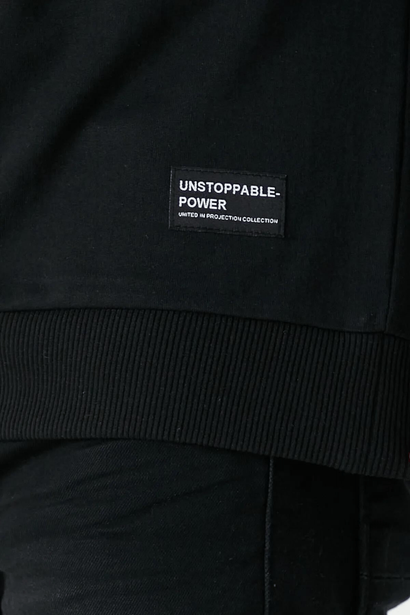 Metalic Erkek Basic Bisiklet Yaka Sweatshirt MTLC047 - MMETALIC