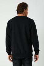 Metalic Erkek Basic Bisiklet Yaka Sweatshirt MTLC047 - MMETALIC