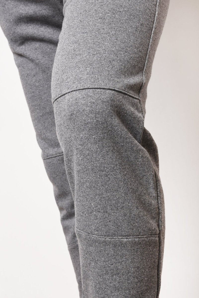 METALIC Erkek Eşofman Altı Paça Lastikli İçi Polarlı Gri - MMETALIC