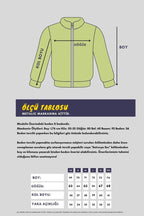 Siyah Kanguru Cepli Kapüşonlu Fermuarlı Oversize Kadın Sweatshirt MTLCB73 - MMETALIC